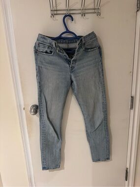 Levi's Light Blue High-Rise Slim Jeans